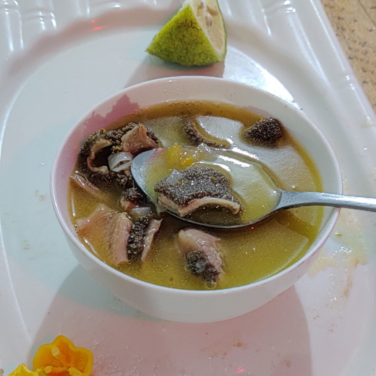 Kama ni supu basi ya utumbo ndiyo yenyewe