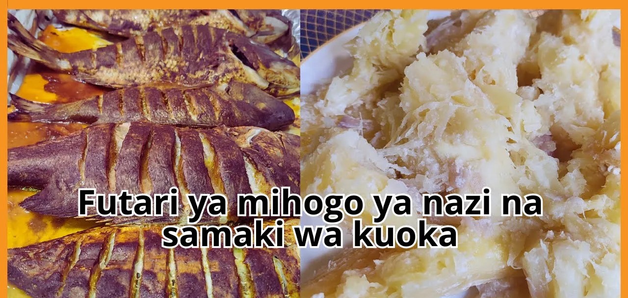 Jinsi ya kuandaa futari ya mihogo na samaki